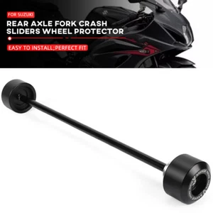Rear Wheel Fork Slider Axle Crash Protector For SUZUKI GSXR 600/1000 GSX1250FA - Picture 1 of 9
