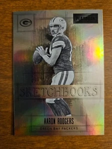 2022 Panini Playbook Sketchbooks Aaron Rodgers Card# 3 - Picture 1 of 1
