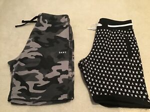 Mens/teenage boys DKNY shorts bundle x 2 size small mens VGC
