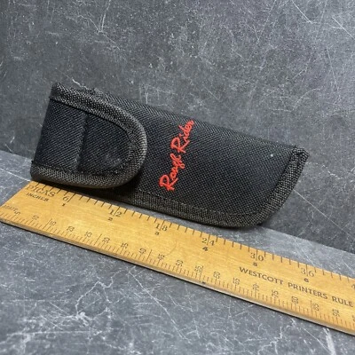 Funda para cuchillo Rough Rider de nailon negra Foto 1 de 4