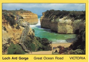Postcard Loch Ard Gorge Shipwreck Great Ocean Road Victoria - Bild 1 von 2