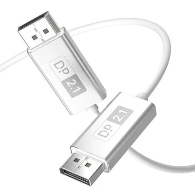 Glasfaser DisplayPort 2.1 Kabel 2m – 16K@60Hz Ultra High-Speed DP für Gaming PC - Bild 1 von 4