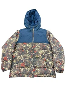 Vans Housley MTE-1 Colorblock Hooded Puffer Jacket Mens Size Small - Picture 1 of 24