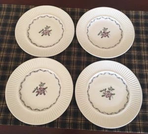 Juego de 4 platos de pan Johnson Brothers flor de ciruelo. Excelente Estado - Imagen 1 de 8