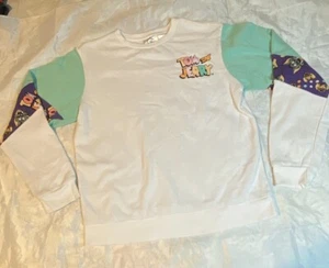 Tom and Jerry Large Fashion White Sweatshirt - Picture 1 of 12
