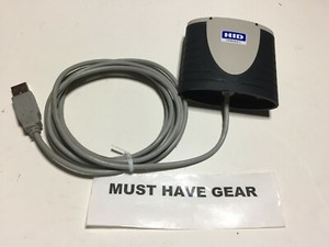 HID OMNIKEY 3121 USB Cardman CAC Military ID Smart Card Reader 