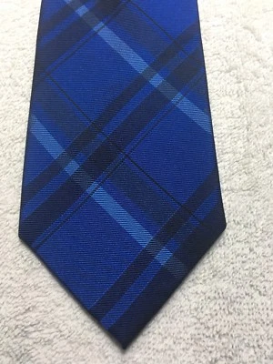 APT 9 HOMBRE CORBATA TONOS AZUL PATRÓN A CUADROS 3,25 X 59 Foto 1 de 4