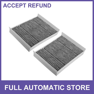 Juego de 2 filtros de aire de motor de cabina personalizados para Mercedes-Benz S450 Foto 1 de 4