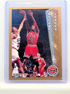 Fleer 1992-93 - Michael Jordan; Líderes de la Liga #238 - Imagen 1 de 2