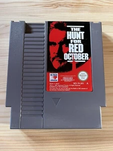 The Hunt For Red October Cartridge - Nintendo NES PAL - Picture 1 of 3