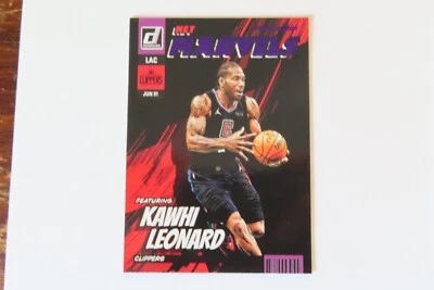 2022-23 Panini Donruss #1 Kawhi Leonard SP Net Marvels Purple Press Proof - Image 1 of 2
