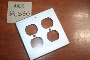 Red Dot 2CDR Druckguss Steckdosenabdeckung Duplex - Bild 1 von 3