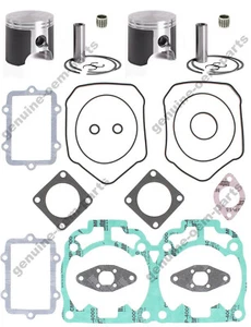 Ski-Doo MXZ 800 Top End Rebuild Kit Dual Ring Pistons Gaskets Bearings 2001 2002 - Picture 1 of 24