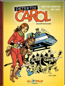 DETEKTIV CAROL GESAMTAUSGABE HC VZA lim. 111 Ex + Artprint EDDY PAAPE Luc Orient - Picture 1 of 2