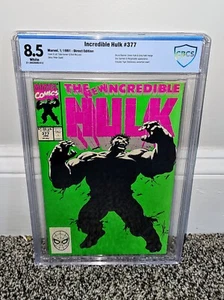 The Incredible Hulk #377 CBCS 8.5 White Pages Key 1st Prof. Hulk Marvel 1991 - Bild 1 von 1