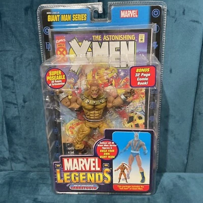 Marvel Legends Giant Man Series AOA SABRETOOTH - Toy Biz 2006 - Nuevo Foto 1 de 2