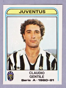 CLAUDIO GENTILE Figurine Calciatori Panini 1980 1981 Sticker Excellent #196 - Picture 1 of 2