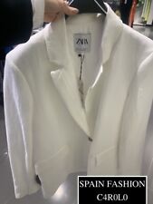 Las mejores ofertas en Zara Blazers Blanco Mujeres | eBay