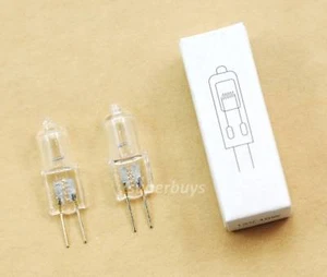 2pc 20W G4 12V Clear Tungsten Halogen Dimmable Light Globe Bi-Pin Bulb GY4 JCD - Picture 1 of 4