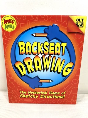 Backseat Drawing Game 2008 Edition Only Missing Dry Erase VGUC Family Game Night - Image 1 of 4