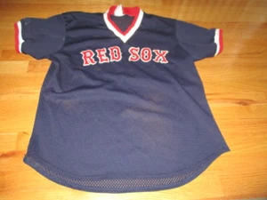 Majestic BOSTON RED SOX Diamond Collection (XL) V-Neck Mesh Jersey - Picture 1 of 3
