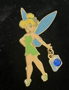 Disney Shopping Tinker Bell blau Geburtsstein September Geldbörse 2009 LE 250 Pin selten - Bild 1 von 4
