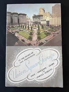Vintage 1940’s Union Square Underground Parking Garage San Francisco Prospekt - Bild 1 von 12