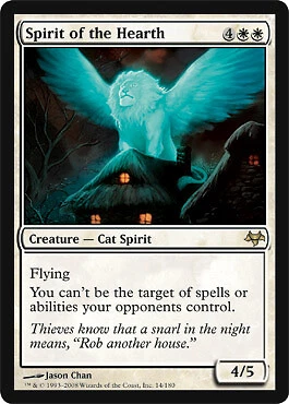 SPIRIT OF THE HEARTH X4 4 4X Eventide MTG Magic the Gathering Cards DJMagic - Image 1 of 1