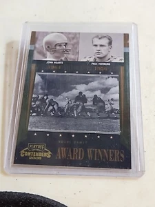 2006 Contenders Award Winners Quad AW-41 Huarte Hornung Lattner Lujack #13/1000 - Foto 1 di 2