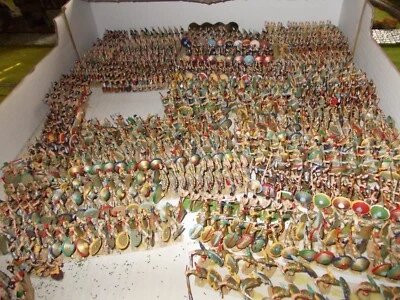 1:72 Figuren bemalt Assyrer Modellbau , sammeln, selten, antike - Bild 1 von 2