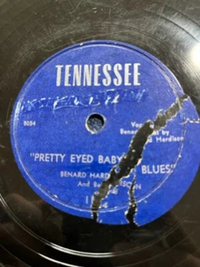 TENNESSEE 114 Bernard Hardison Pretty Eyed Baby Blues b/w I Went r&b shellac 78 - Imagen 1 de 3