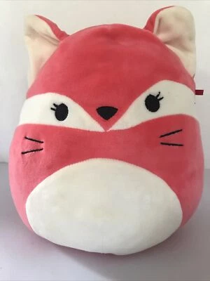 Juguete de peluche Squishmallows Fifi the Fox 8" rojo Kellytoy 2017 Foto 1 de 4