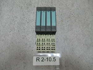 4x Siemens 6ES7138-4CA50-0AB0 SPS Module + Socket TM-P15C23-A0 - Picture 1 of 7