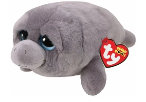 Juguete de peluche Ty Beanie Boos MILO el manatí (6 pulgadas). Nuevo con etiqueta - Imagen 1 de 3