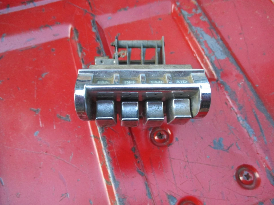 1963 63 Chevrolet Impala 409 Belair Biscayne Heater Control Panel GM NON A/C - Image 1 of 2