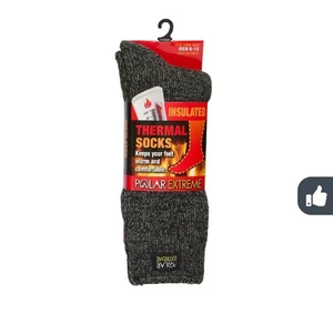 Polar ExtremePolar Extreme Heat Herrensocken, schwarz Schuhgröße 6-12 - Bild 1 von 1