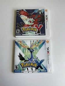 EMPTY CASES ONLY!! Pokémon X , Pokemon Y Games Nintendo 3DS, 2013 *PLEASE READ* - Picture 1 of 3
