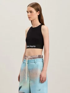 SUJETADOR AMERICANO CON CINTA LOGO PALM ANGELS - Imagen 1 de 10