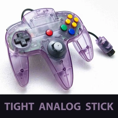 Authentic / OEM Nintendo N64 ATOMIC PURPLE CONTROLLER w' Tight Stick | NUS-005 - Image 1 of 4