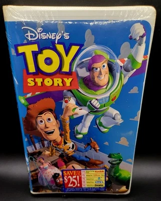 Disney Pixar Toy Story VHS Tape Clamshell  New Unopened - Image 1 of 3