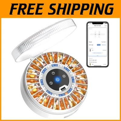 Dispensador automático de medicamentos com configurações personalizáveis - Imagem 1 de 4