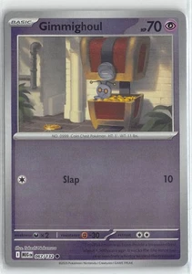 Pokemon TCG Mega Evolutions Base Set Reverse Foil Common #67 Gimmighoul - Picture 1 of 2
