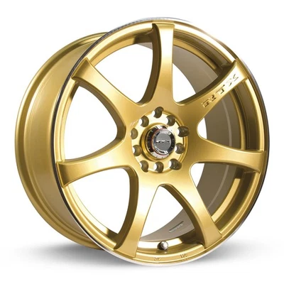New Wheel for 2005-2007 Chevrolet Monte Carlo 5Lug 17inch 7114 Alloy Rim Gold 5x - Image 1 of 4
