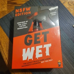 Get Wet NSFW Edition Adult Trivia Game - Lucky Egg, Brand New & Sealed - Picture 1 of 2