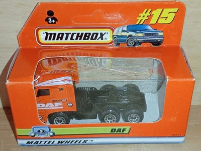 Matchbox Superfast / MB 183 - DAF 3300 Space Cab - Orange - Model Truck Cab x1 - Image 1 of 4