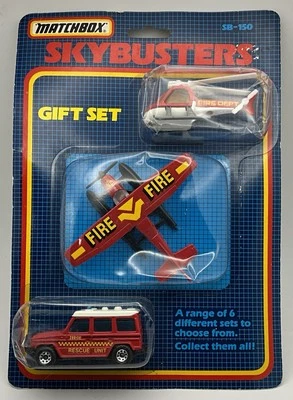 Matchbox Skybusters Fire Gift Set SB-150 - Image 1 of 4