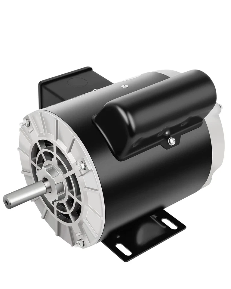 1/3HP Air Compressor Motor Single Phase 3450 RPM 56 Frame 5/8" Shaft Diameter - Image 1 of 4