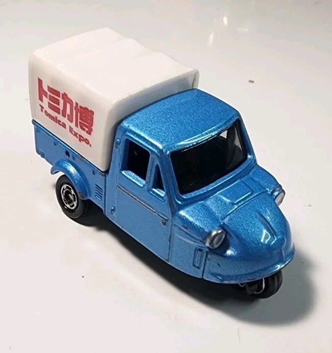 Takara Tomy Tomica Expo Blue Daihatsu Midget 1/50 Diecast/Plastic HTF  - Image 1 of 4