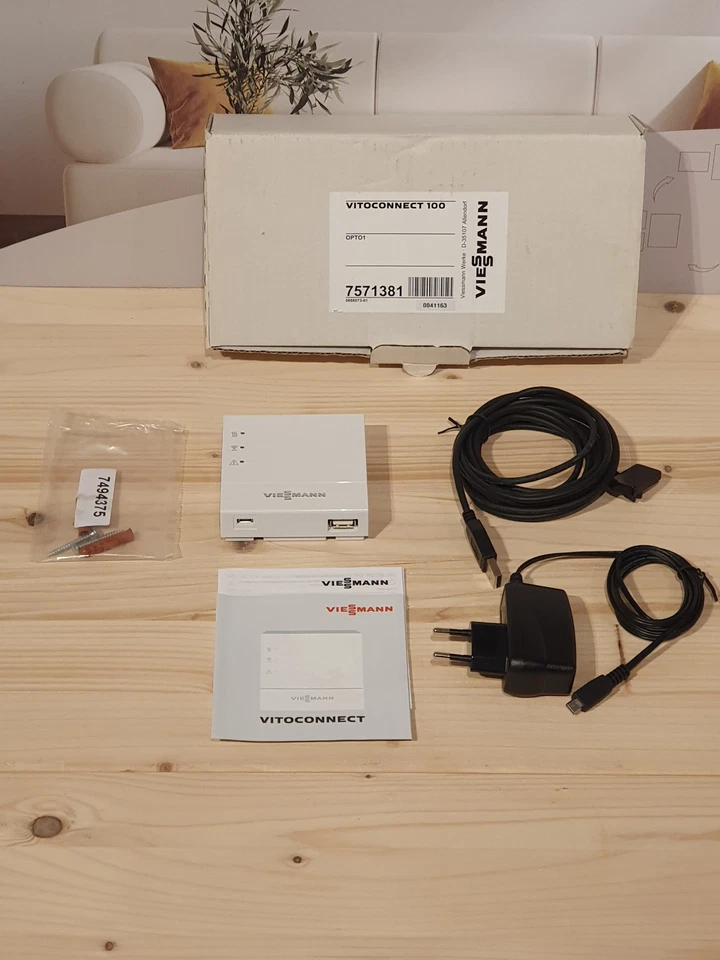 VIESSMANN 7571381 VITOCONNECT 100 OPTO1 WIFI-MODUL FÜR KESSEL - Bild 1 von 1