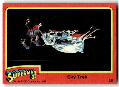 1980 Topps Superman II Card #29 Sky Trek - Image 1 of 4